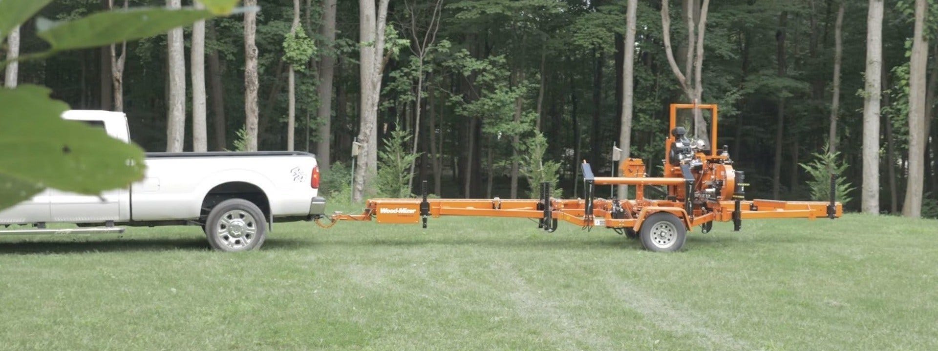 Wood-Mizer portable sawmill